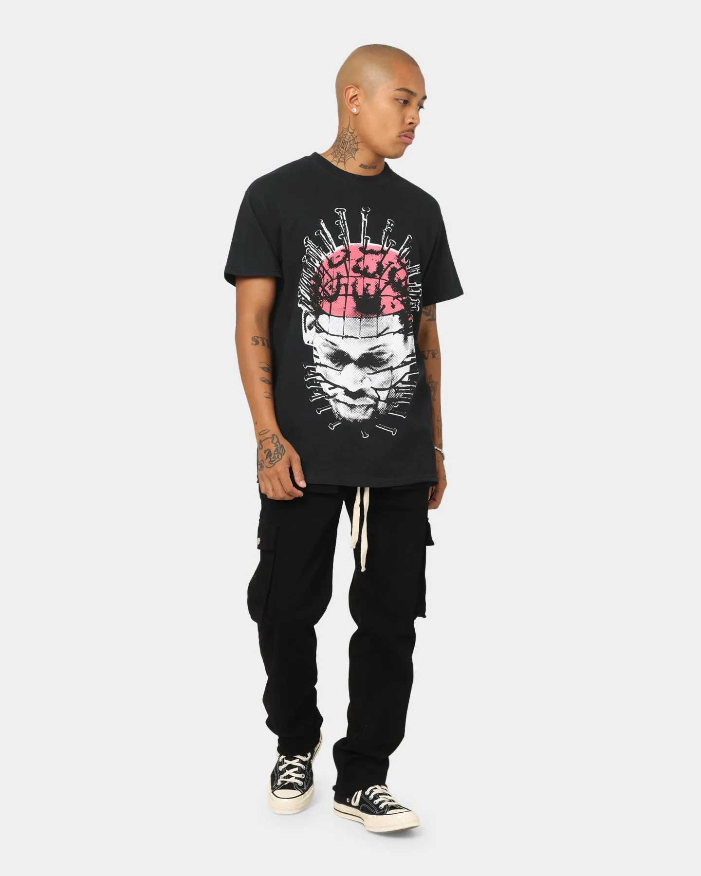 Durable Knit Structure Outdoor Smart Rodman Brand Pinhead Vintage T-Shirt Black