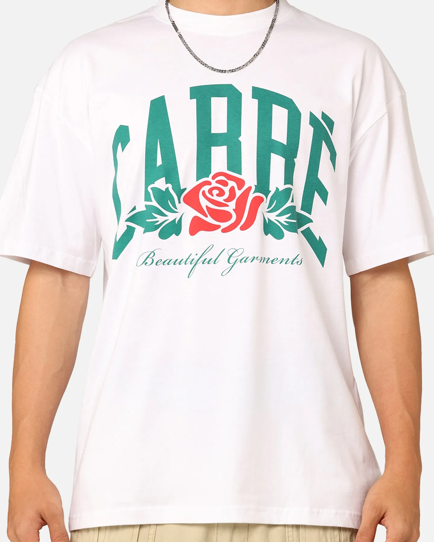 Carre Rosey Oversized T-Shirt White Classic Style Weekend Comfort Style