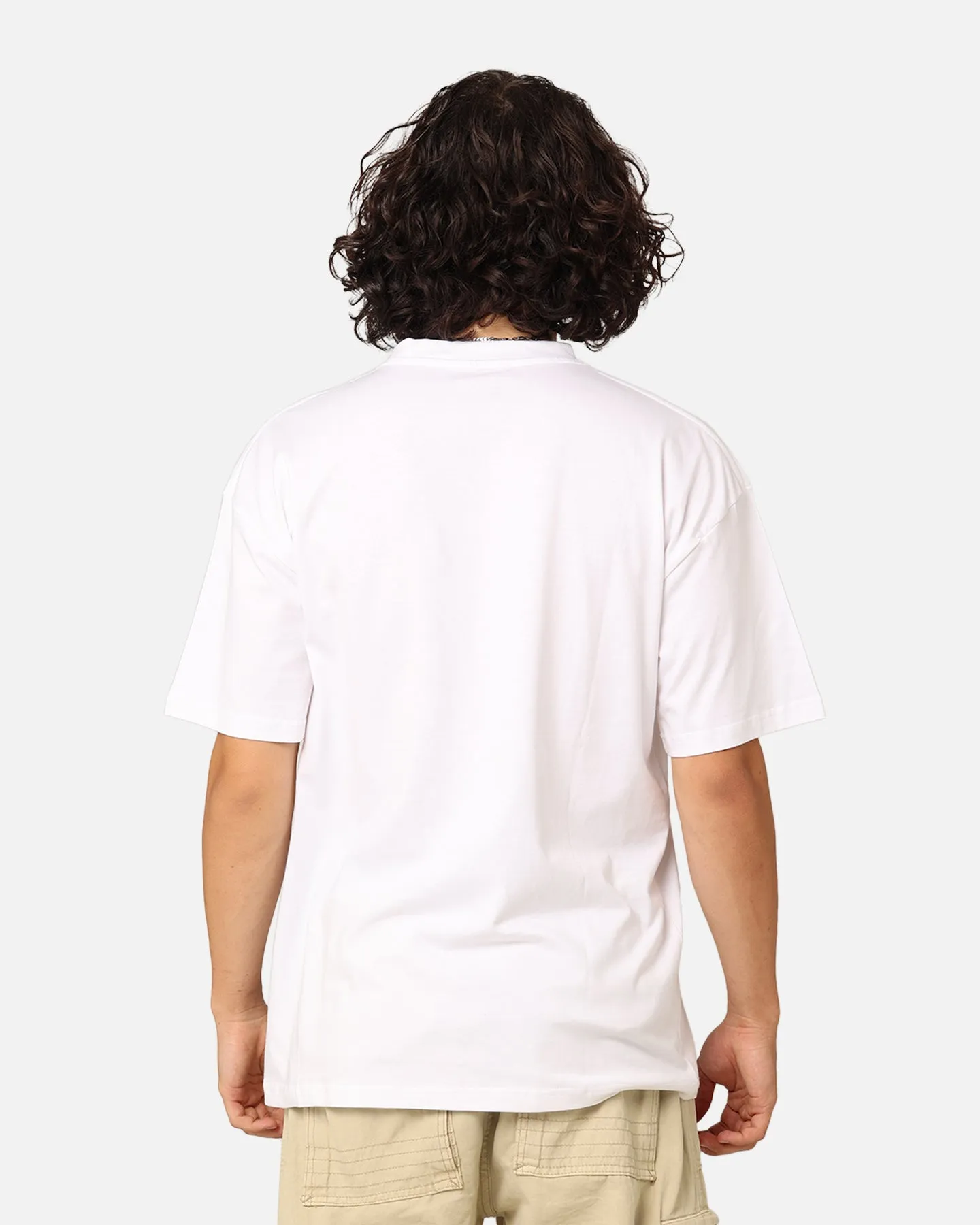 Carre Rosey Oversized T-Shirt White Fashion Layer