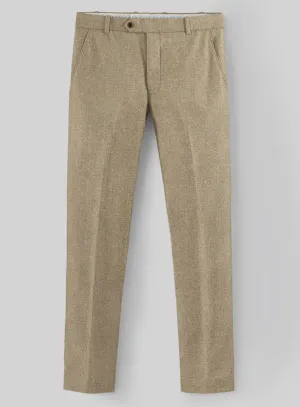 Workwear Essential Naples Barista Beige Tweed Pants