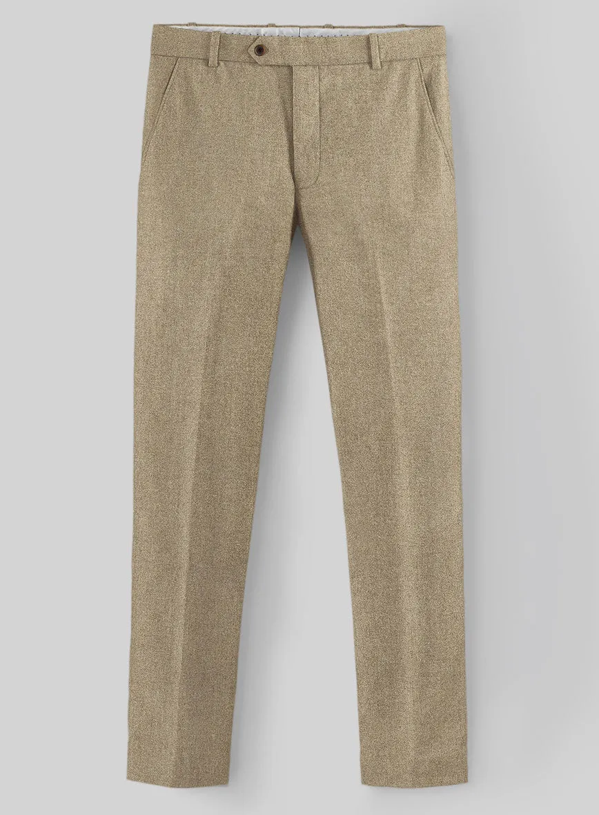 Workwear Essential Naples Barista Beige Tweed Pants