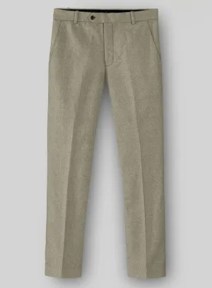 Relaxed Professional Wea Fashionable Layer Naples Greige Tweed Pants