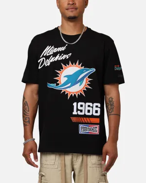 Linen blend Pro Standard Miami Dolphins Fast Lane T-Shirt Black