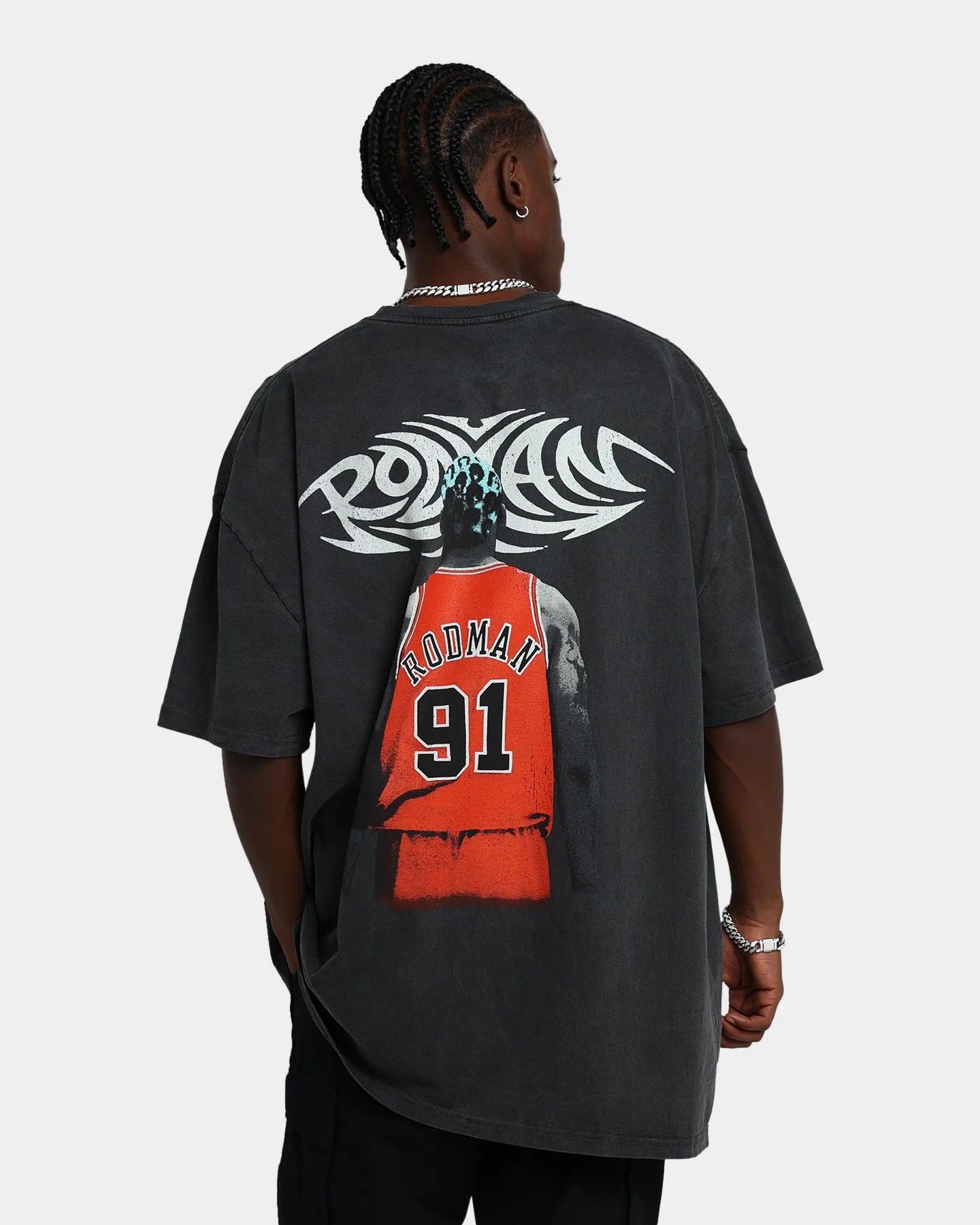 Pullover Seasonal Fashion Rodman Brand Rodman Signature Vintage T-Shirt Vintage Black/Blue