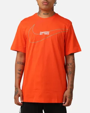 Party fun EthicalProduction Nike Sportswear Liberty Big Swoosh T-Shirt Picante Red