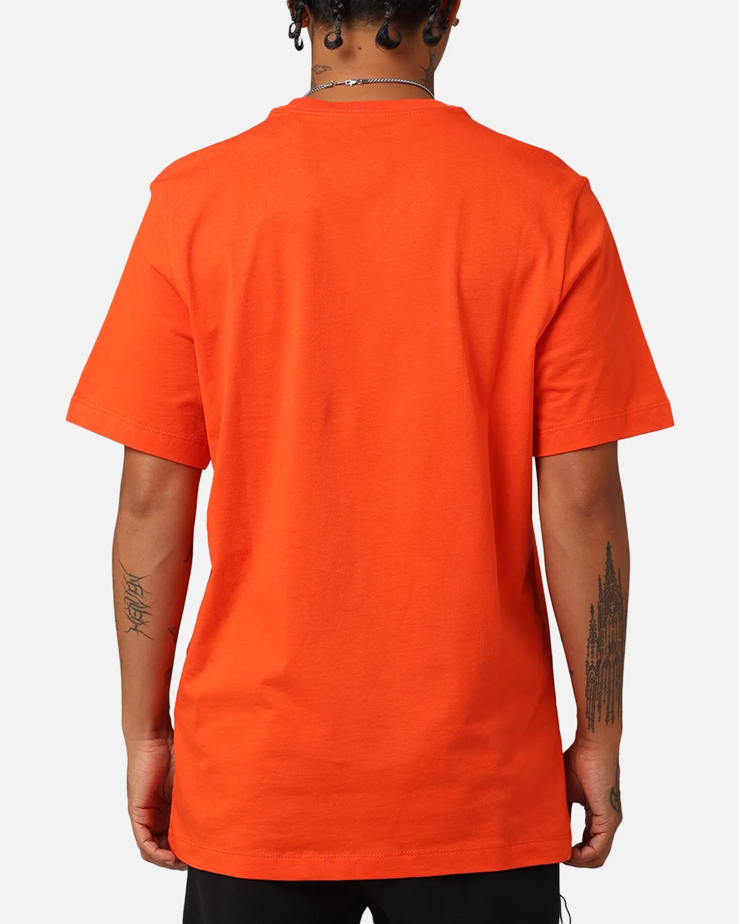 Nike Sportswear Liberty Big Swoosh T-Shirt Picante Red Comfy Touch Non-toxic