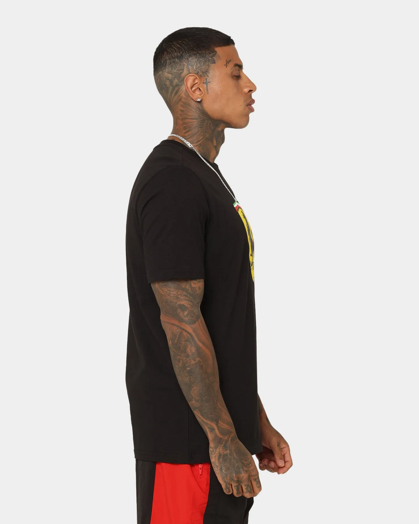 Puma X Ferrari Motorsports Race Big Shield T-Shirt Puma Black Anti-static
