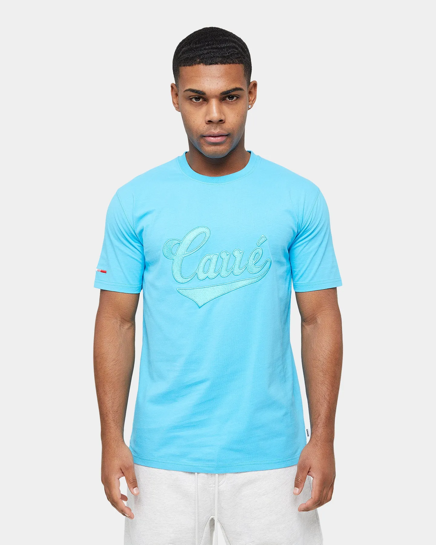 Sporty Style Wear Carre Forme CLS T-Shirt Baby Blue