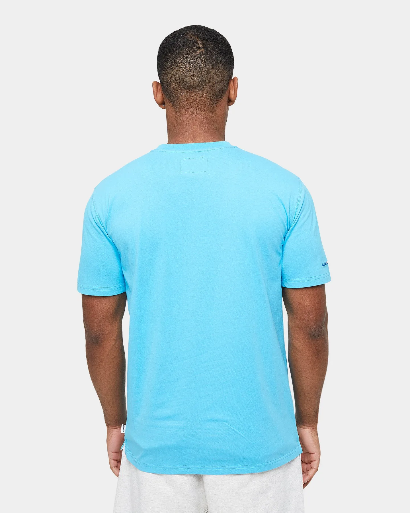 Reinforced Neckline comfortable top Carre Forme CLS T-Shirt Baby Blue