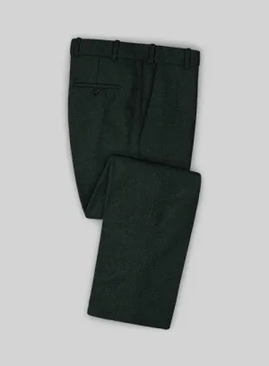 Fashionable Wear Italian Sacramento Green Tweed Pants