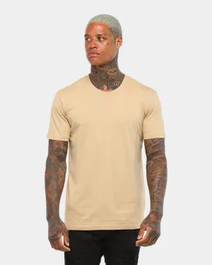 Travel Style AS Colour Plain Staple T-Shirt Tan
