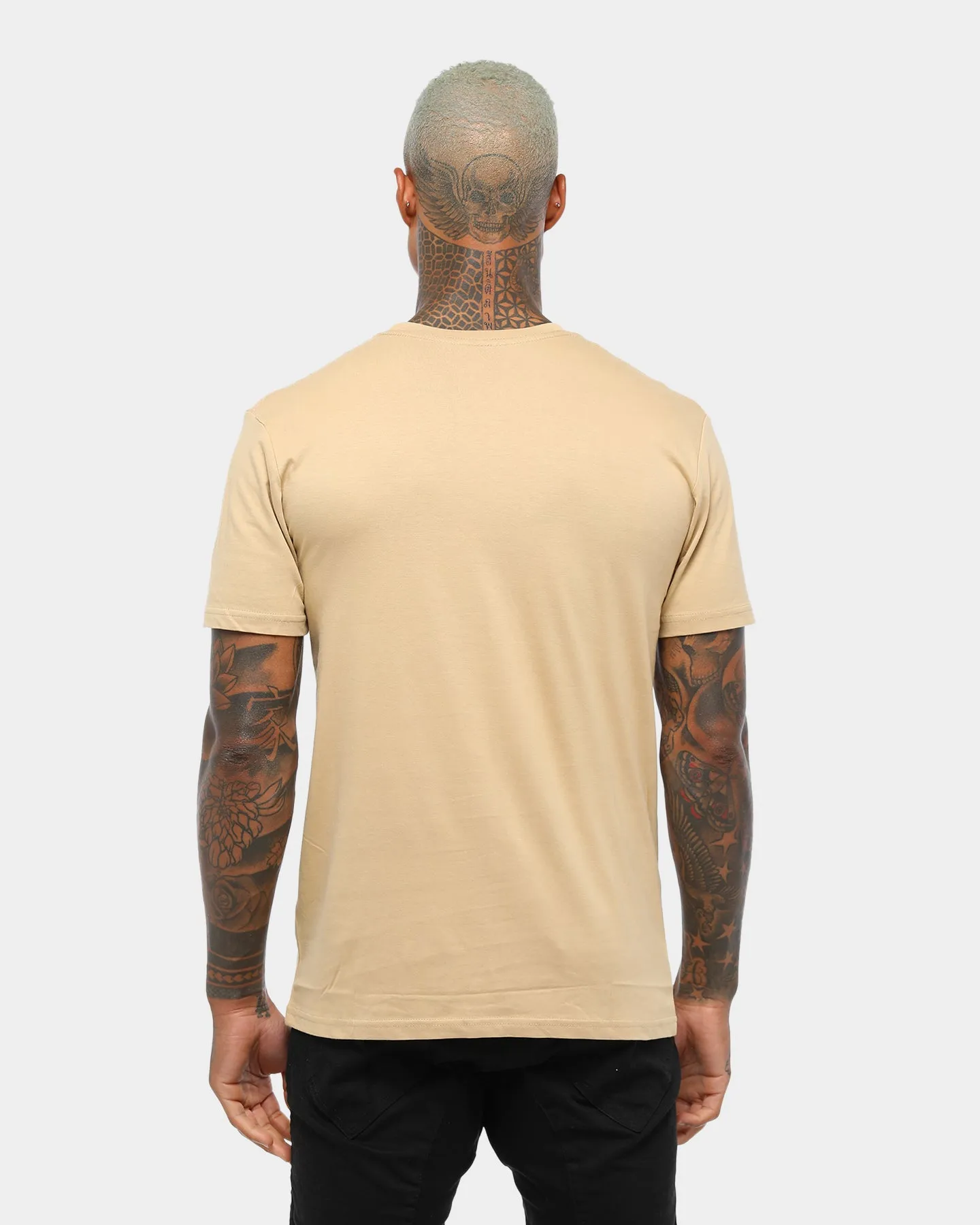 Versatile Layering Piece AS Colour Plain Staple T-Shirt Tan