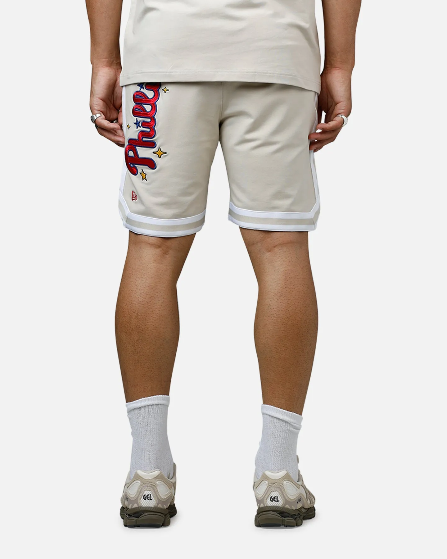 New Era Philadelphia Phillies 'Logo Select' Summer Shorts Stone Casual Wear
