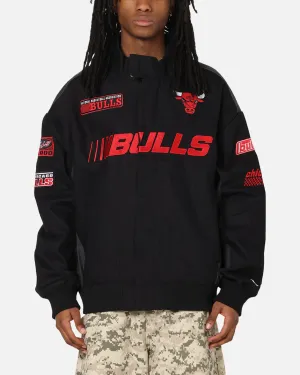 indoor gathering New Era Chicago Bulls NBA Motorsport Jacket Black