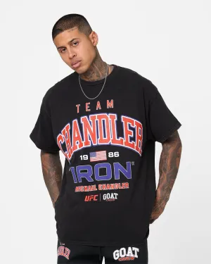Goat Crew X UFC Michael Chandler Team Chandler T-Shirt Black Wash Fresh Comfort Style Buttery Soft Fabric