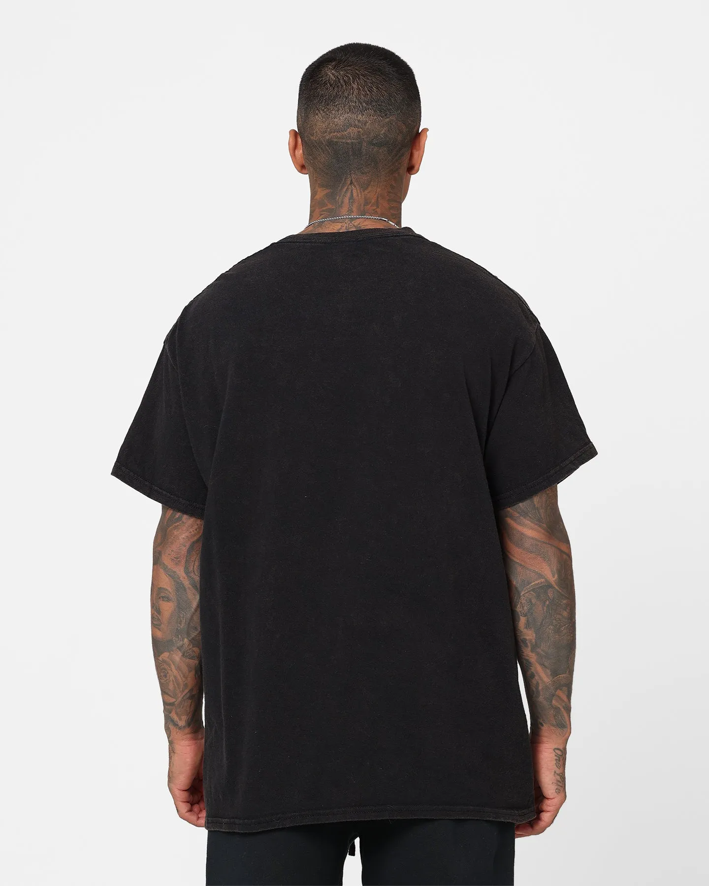 Goat Crew X UFC Michael Chandler Team Chandler T-Shirt Black Wash Hydrophobic coating color blocking
