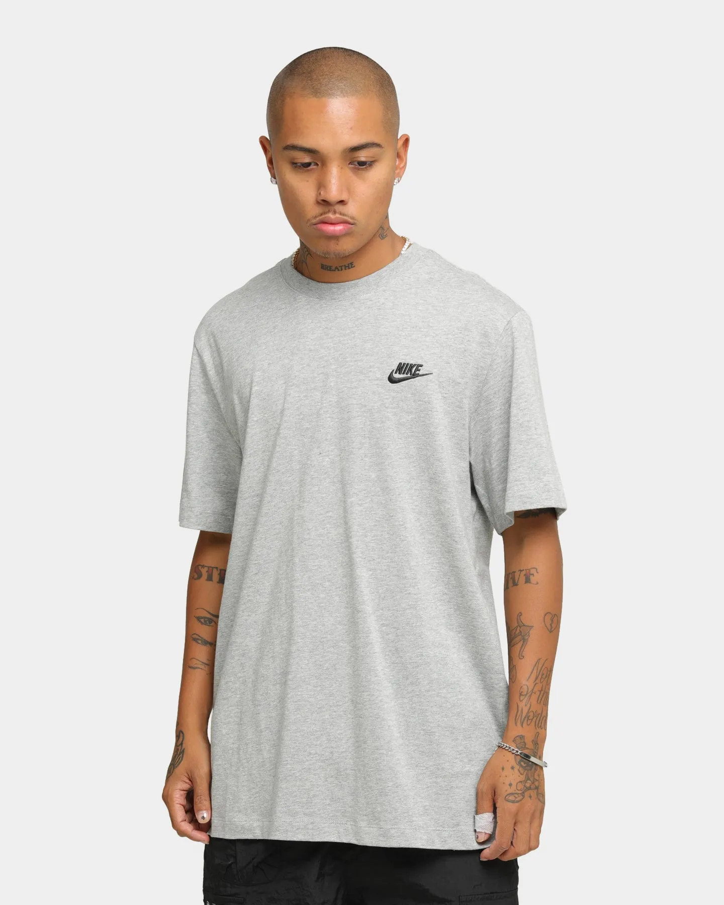 mix and match Nike Nike Sportswear Club T-Shirt Dark Grey Heather