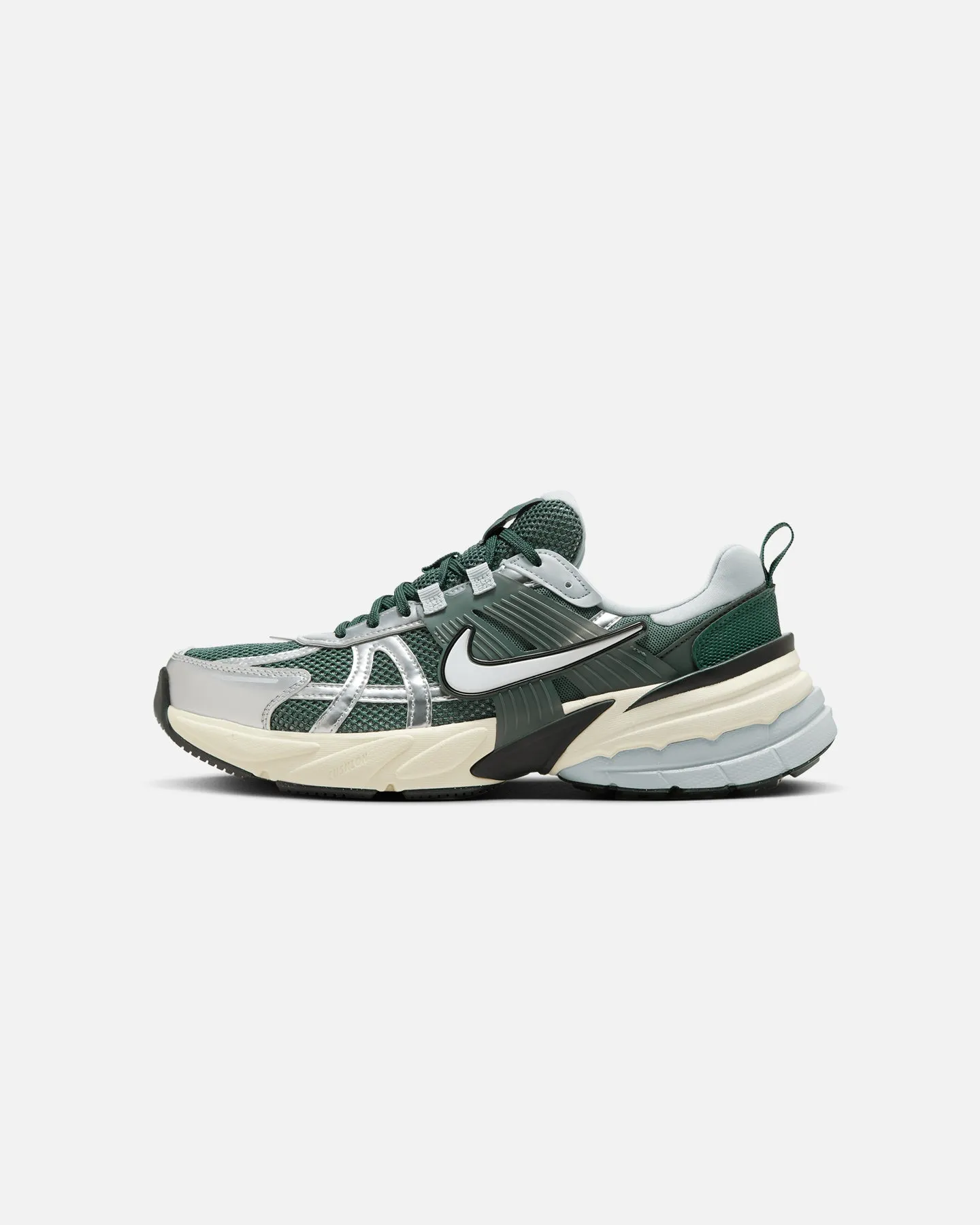 Foam Base Suede Soft Nike V2K Run Vintage Green