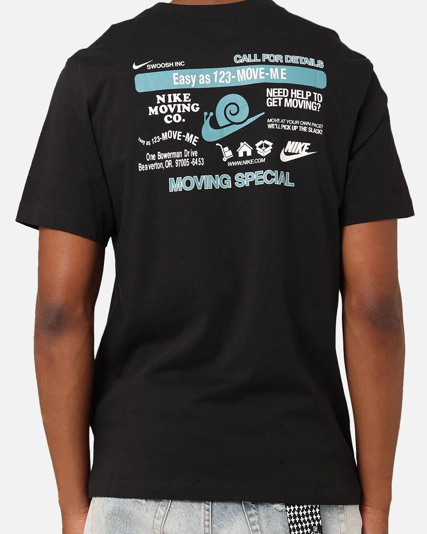 Bold Comfort Holiday Comfort Style Nike Sportswear T-Shirt Black