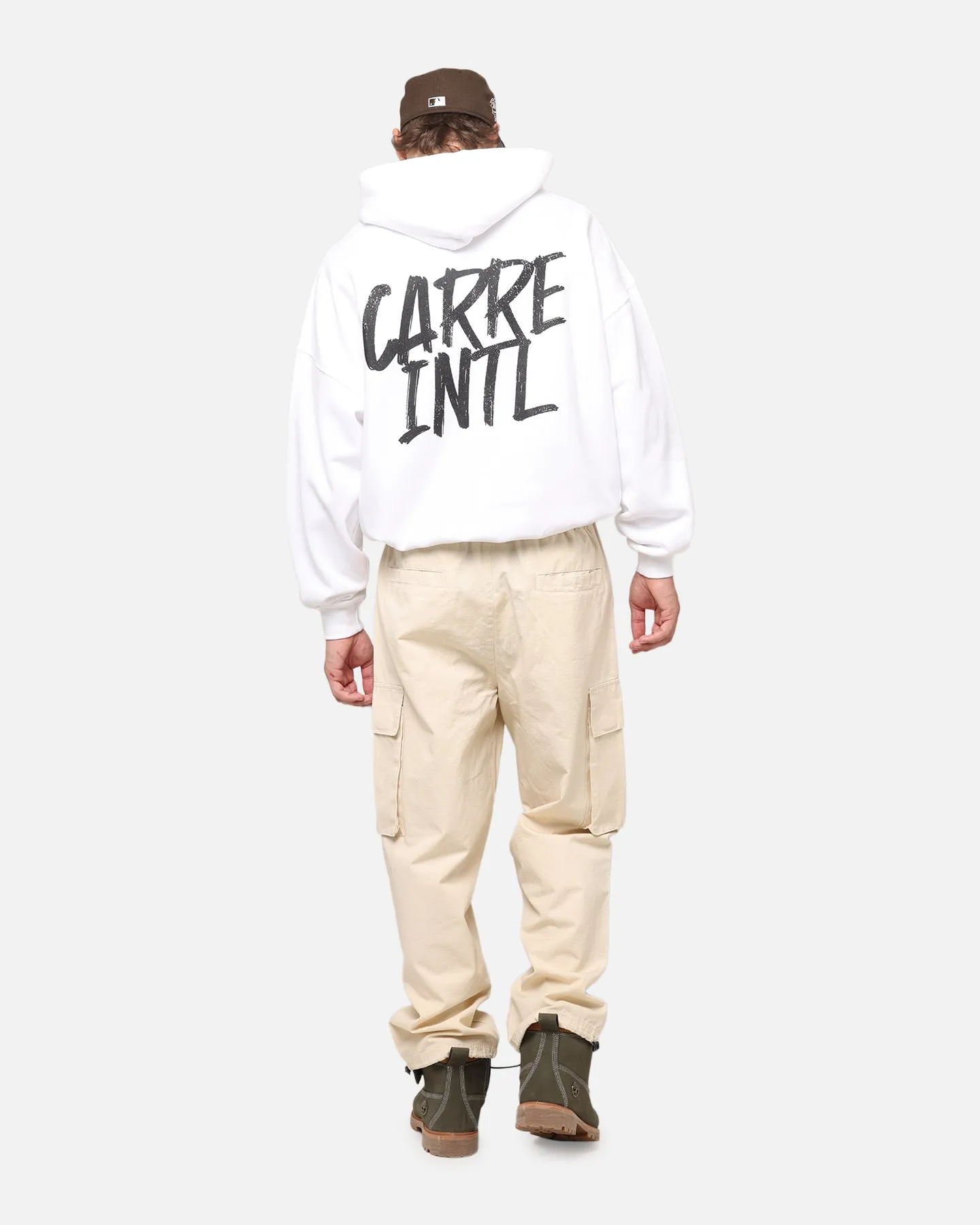 Cozy Carre International Hoodie White