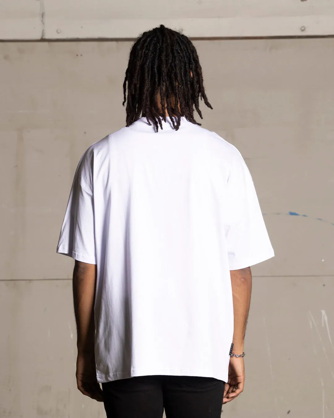 Saint Morta Zeus Boxy T-Shirt White Oeko Tex Certified All-Purpose Comfort