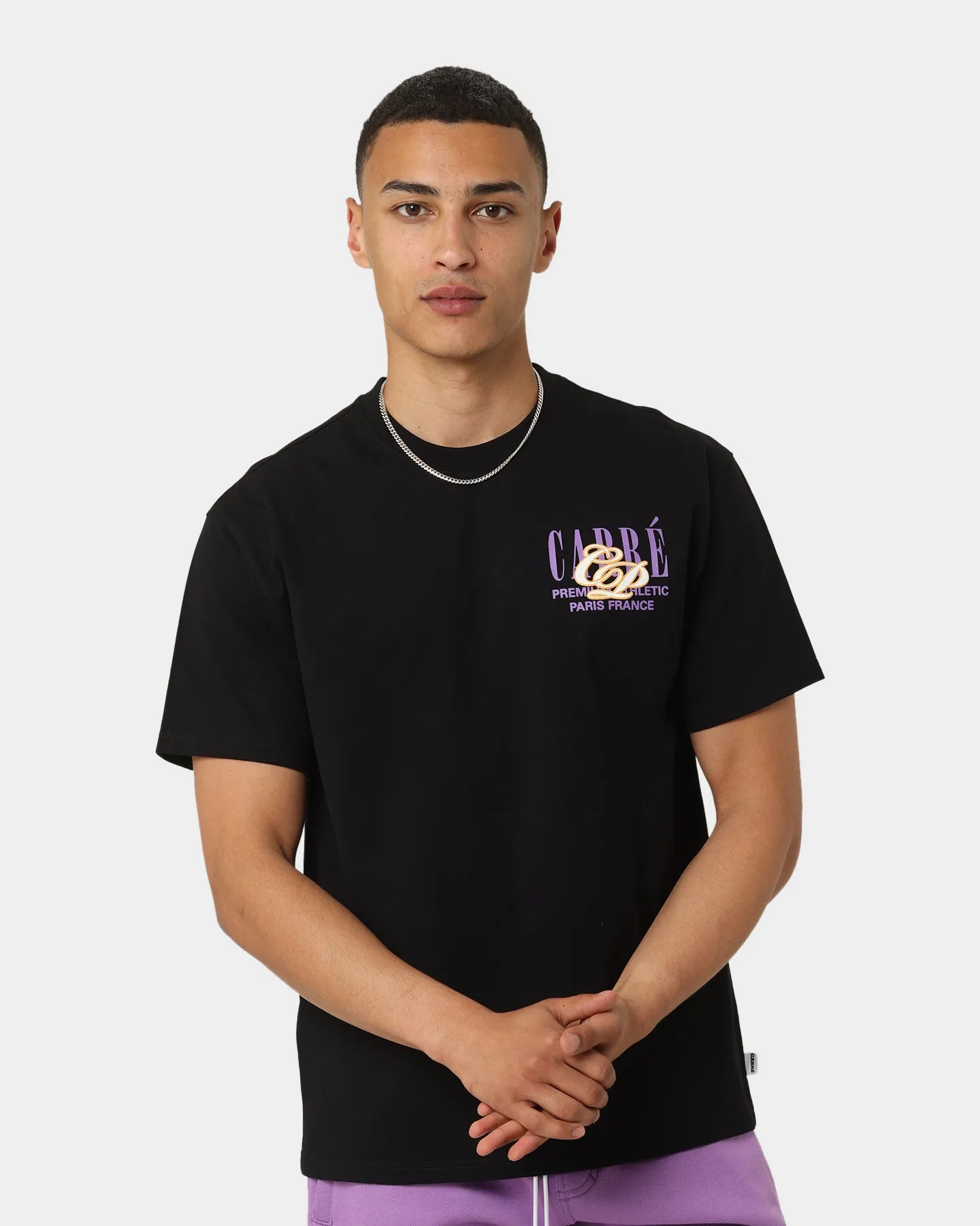 Carr?? Top Team Oversized T-Shirt Black Non Irritating Collar