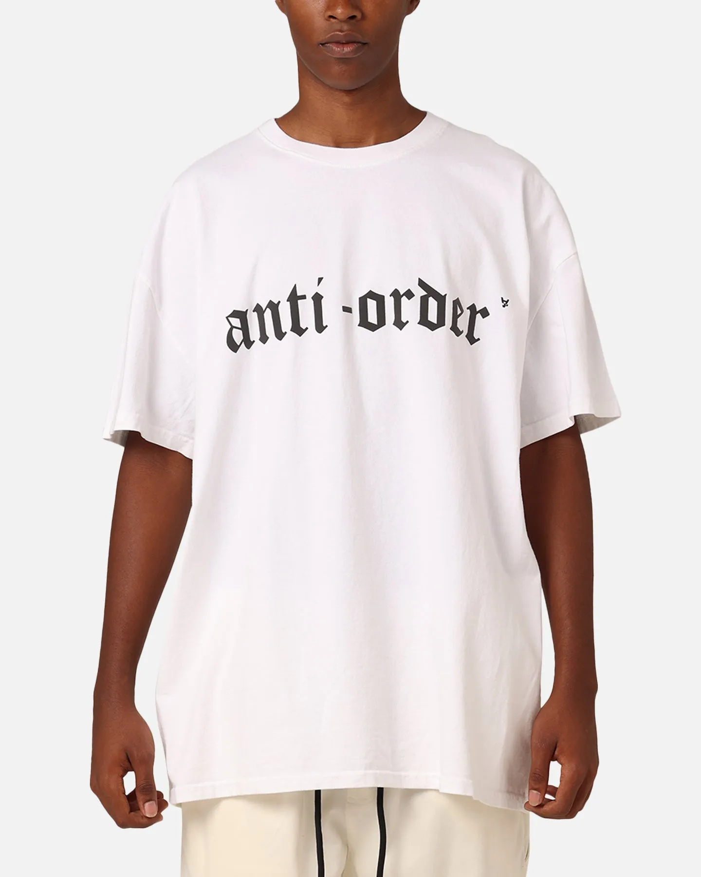 The Anti Order Non Gothic T-Shirt White Comfy Layer Chic and Cozy