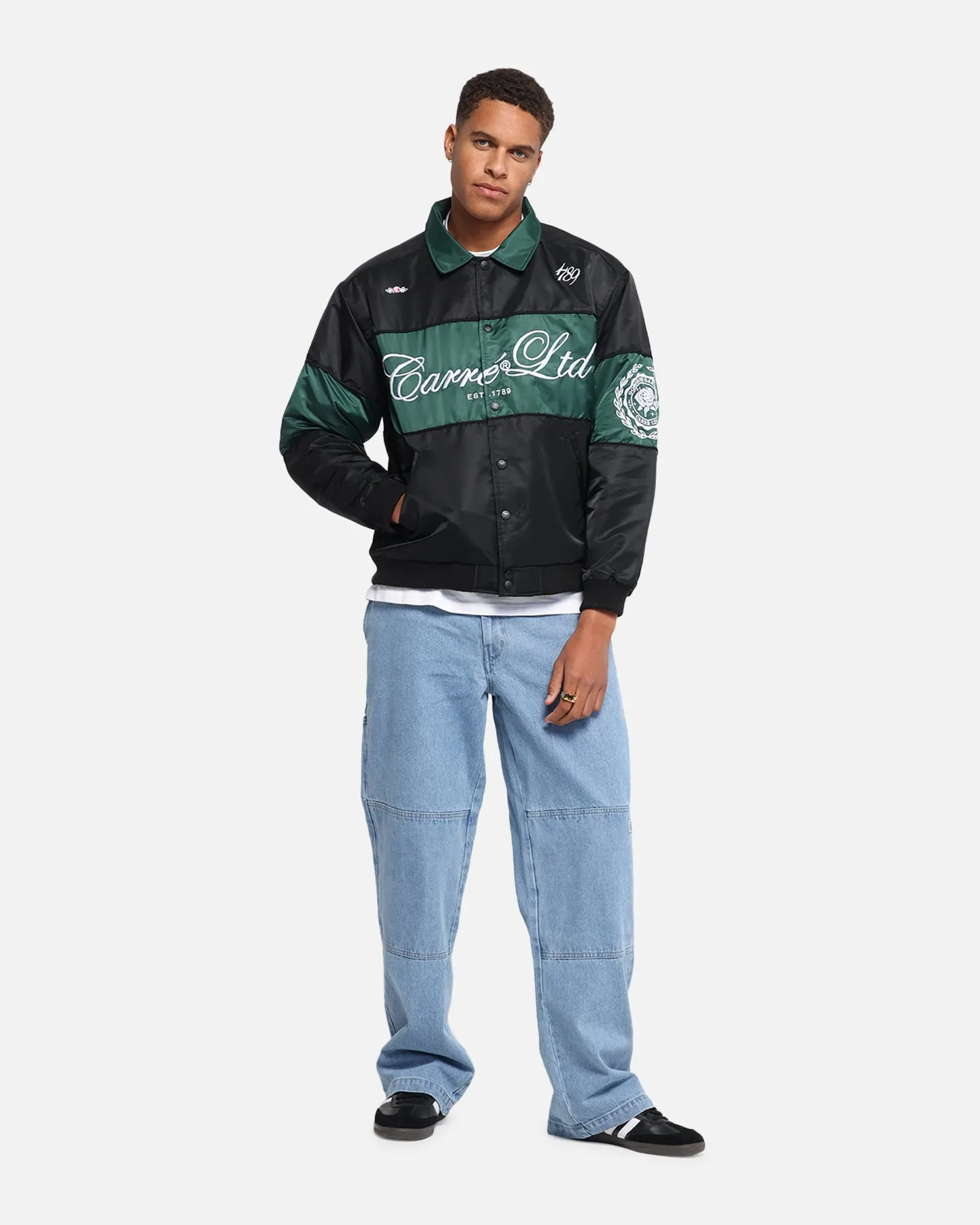 Continue Fast Dry Carre Established Jacket Black/Green