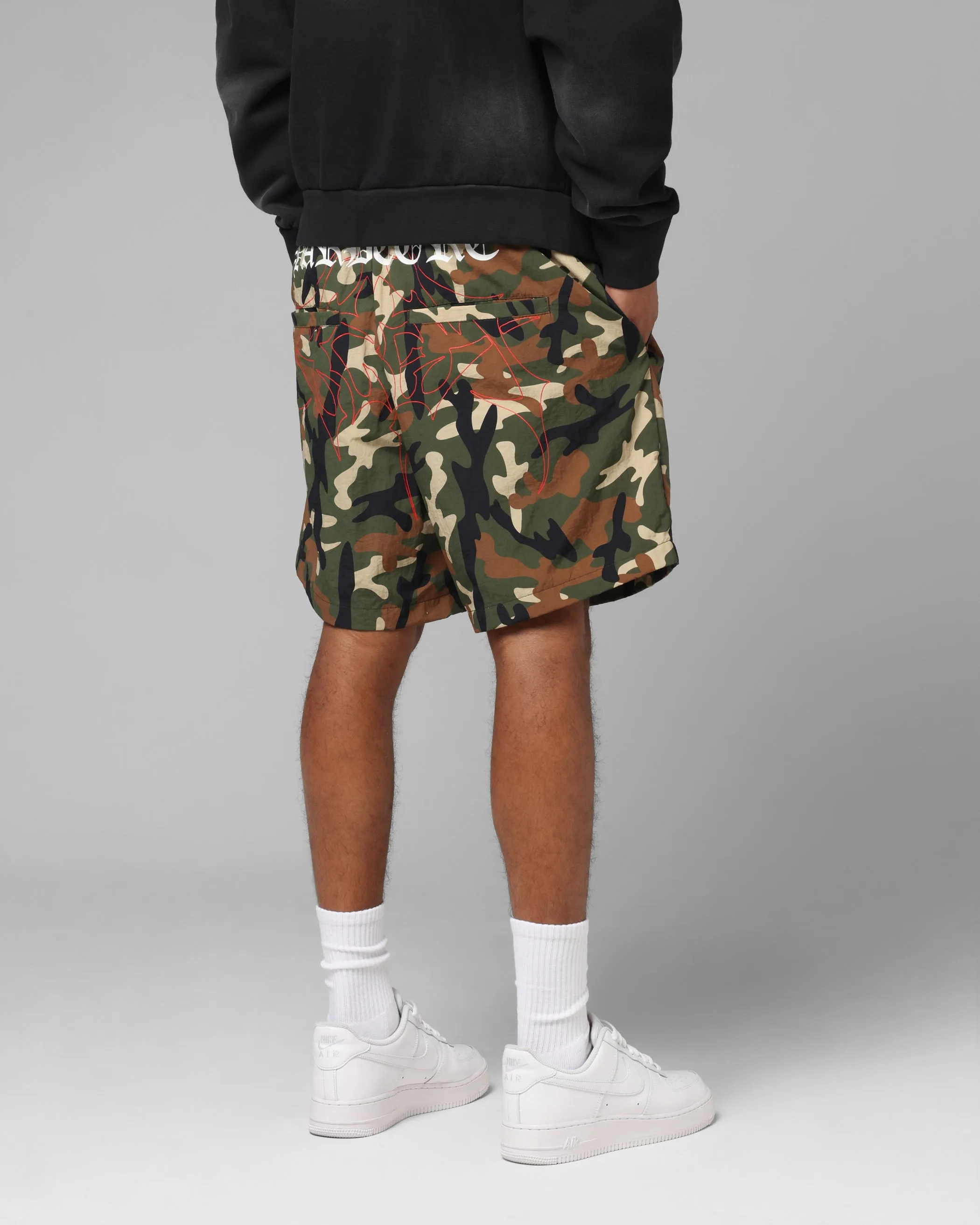 Loiter Hardcore Walk Shorts Camo Walk Easy Casual Vibe