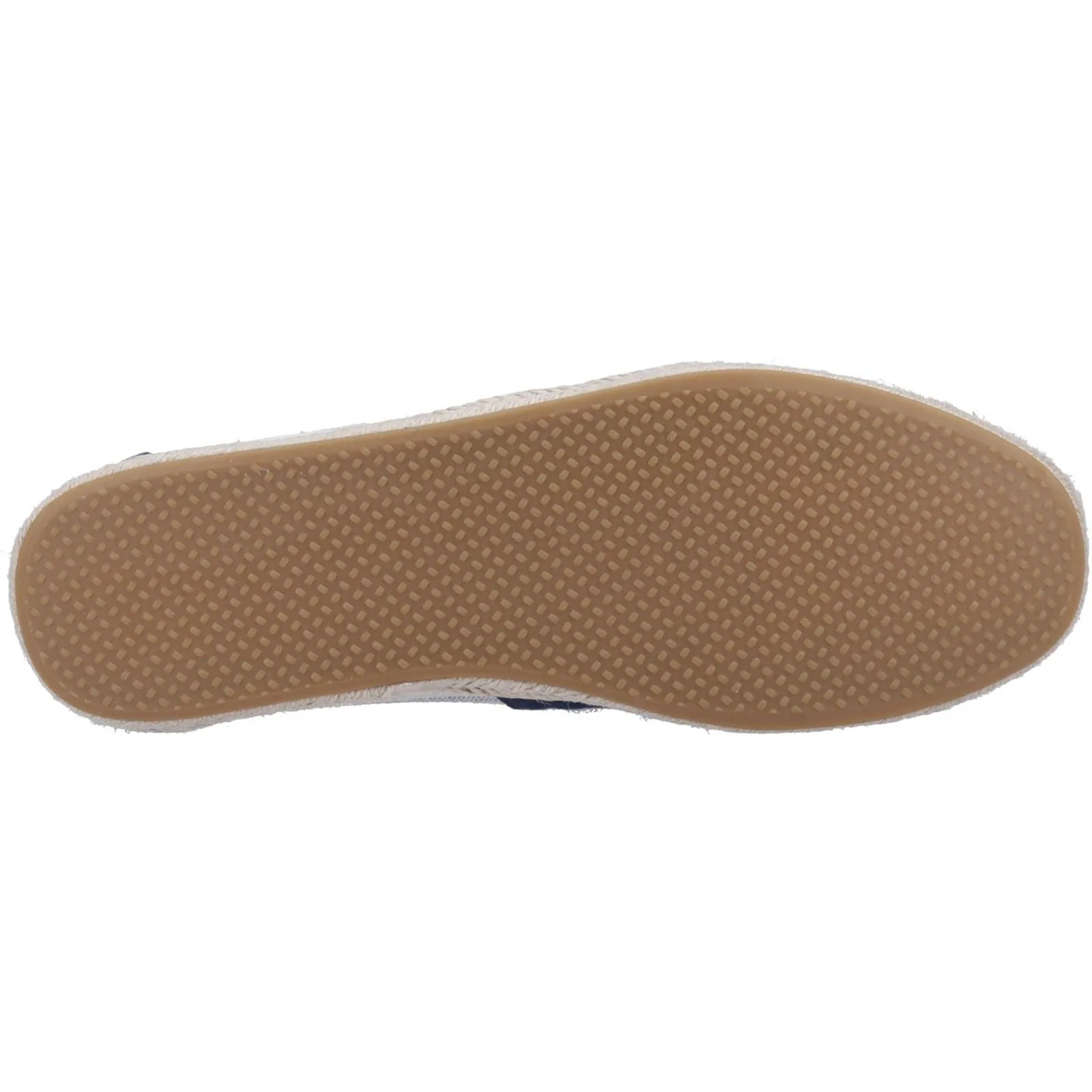 TOMS Mens Alpargata Rope Shoe Navy hook and loop closure