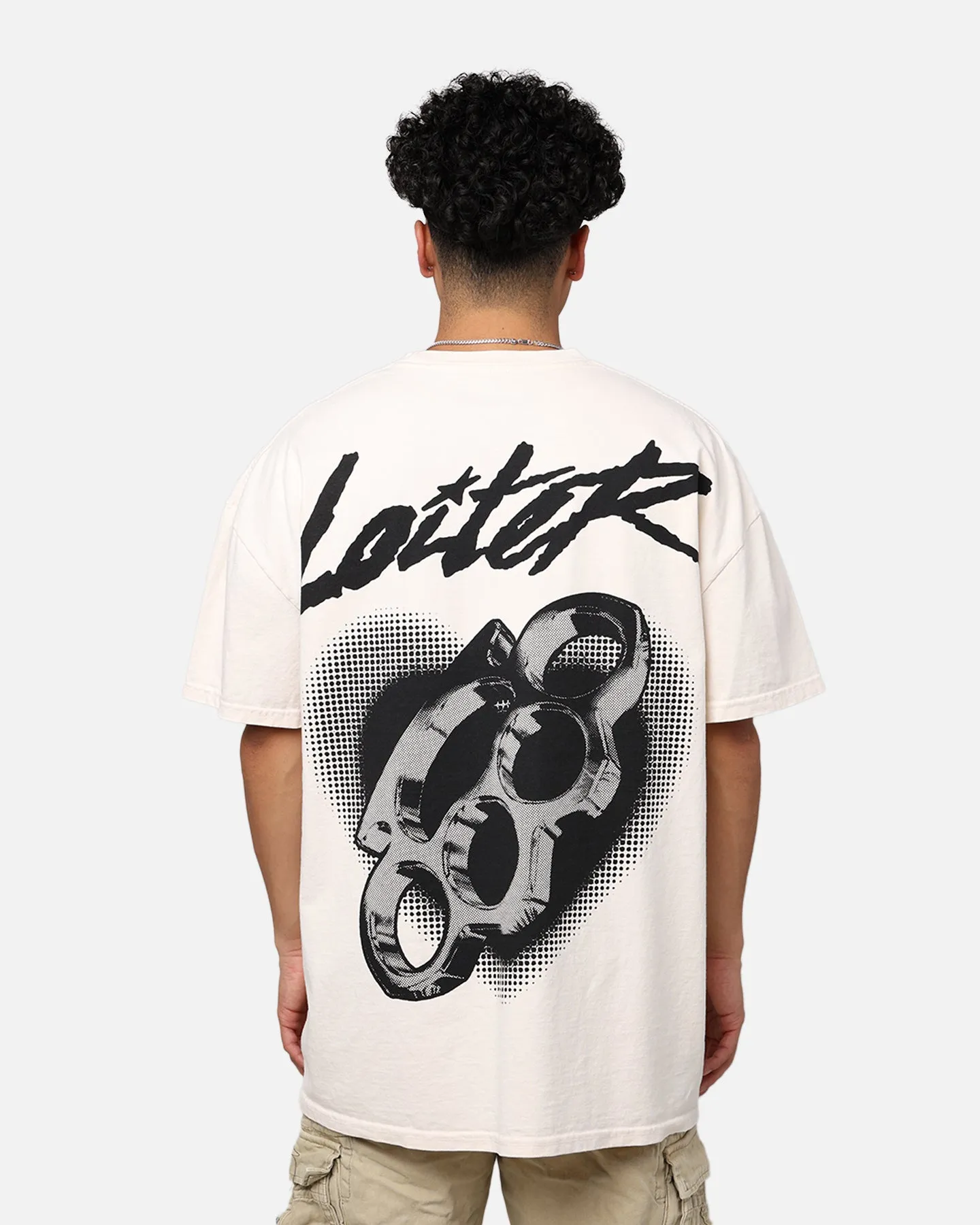 Loiter Tough Love T-Shirt Off White City Outfit