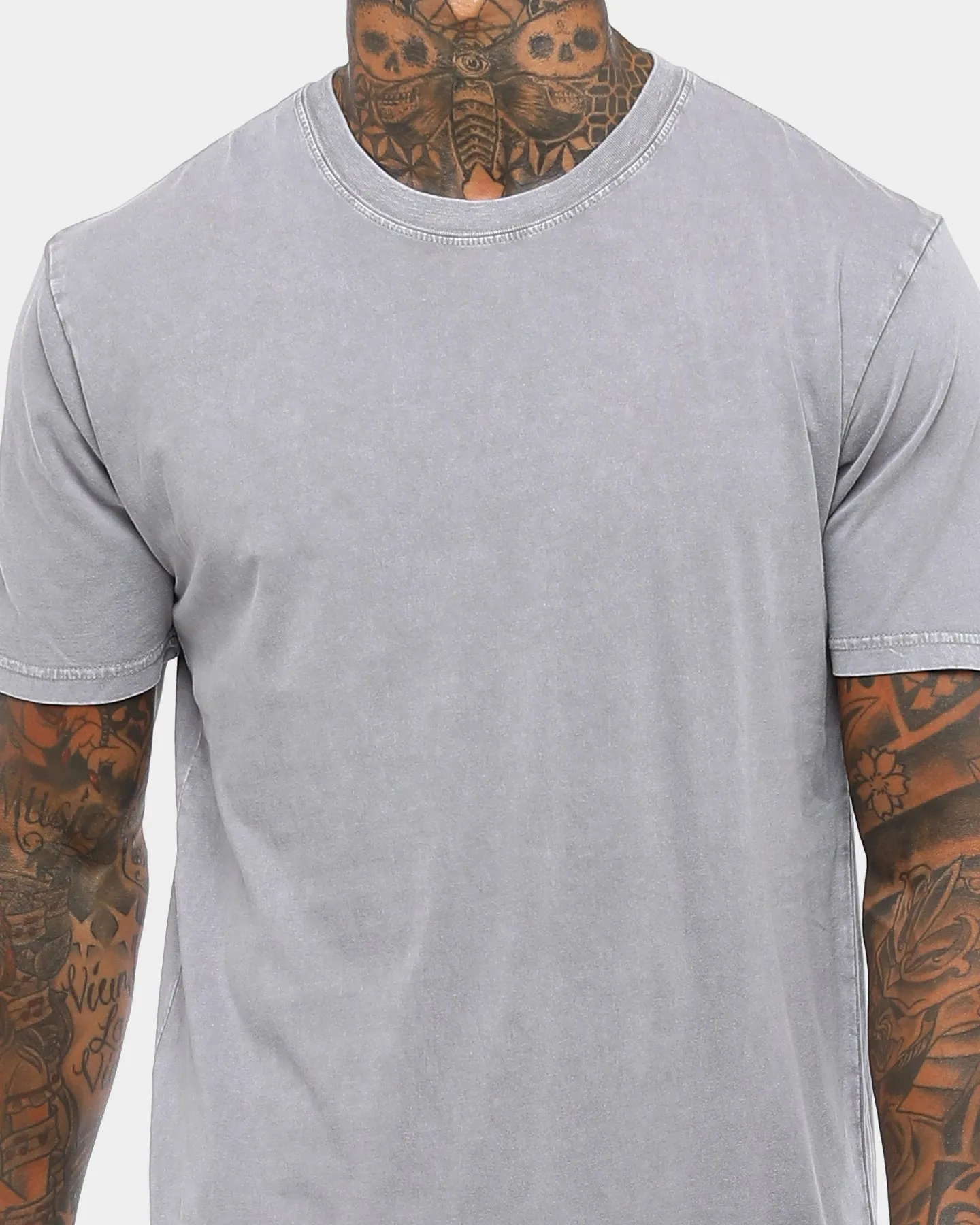 Popular AS Colour Plain Staple T Light Grey