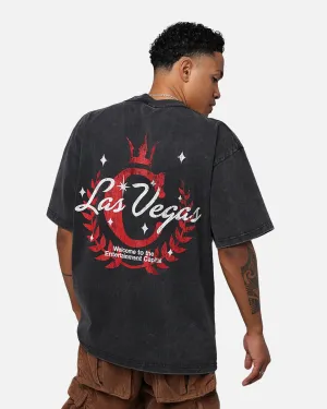 Culture Kings Entertainment T-Shirt Washed Black Standard Body Fit birthday party