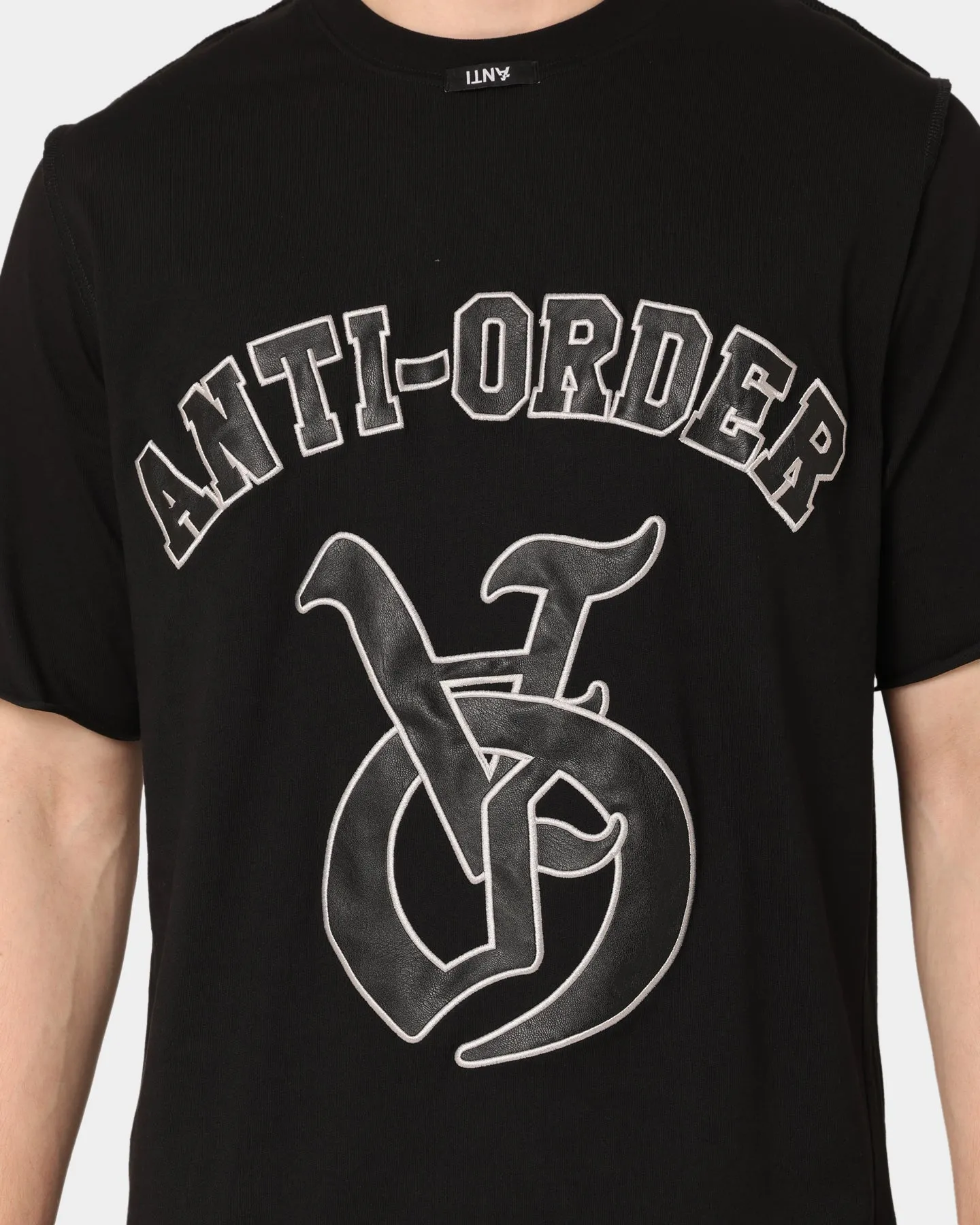 Machine washable Non Shrink Material The Anti Order Antidote Symmetry T-Shirt Black
