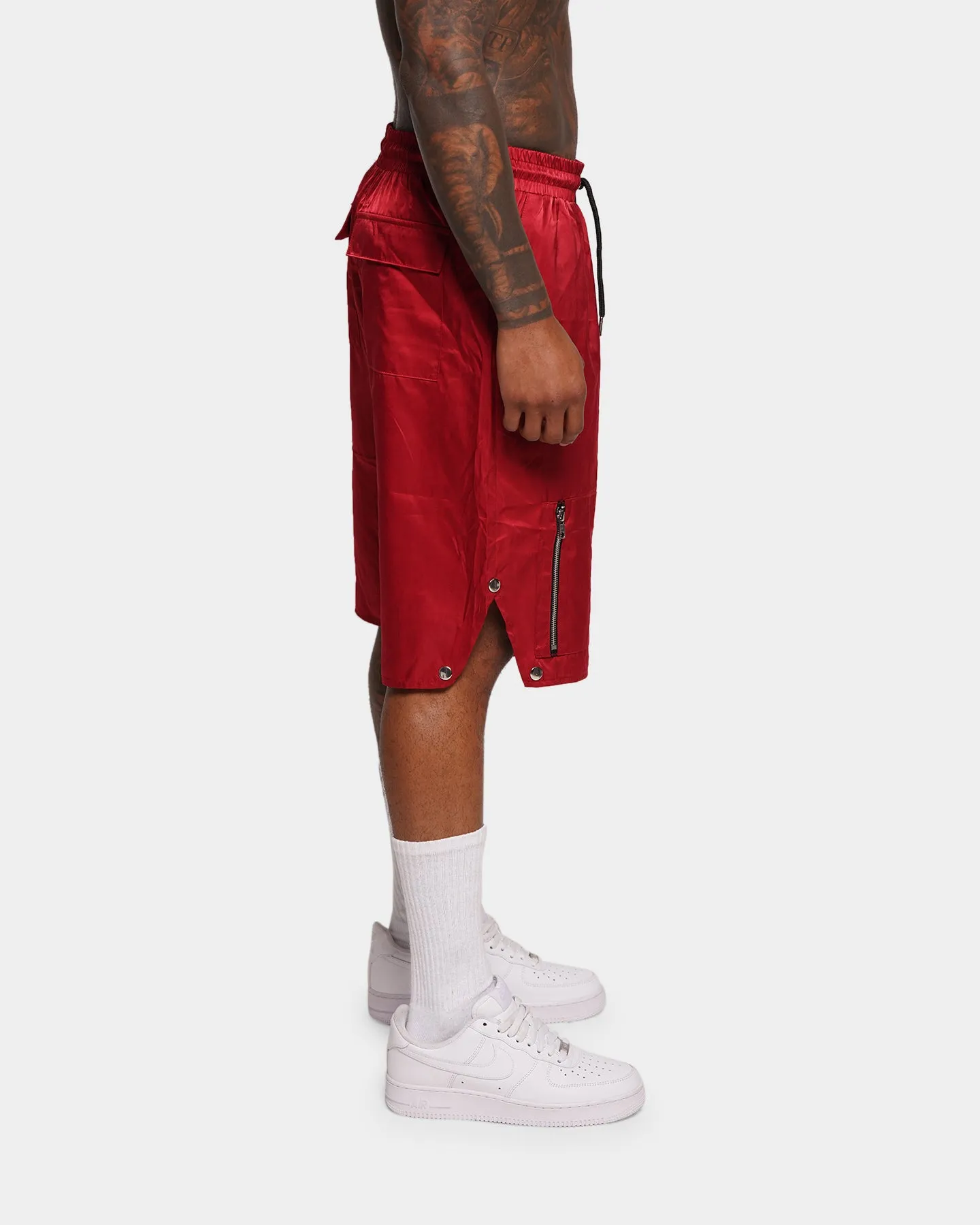 XXIII Hari Shorts Burgundy Moisture Wicking Technology Active Comfort