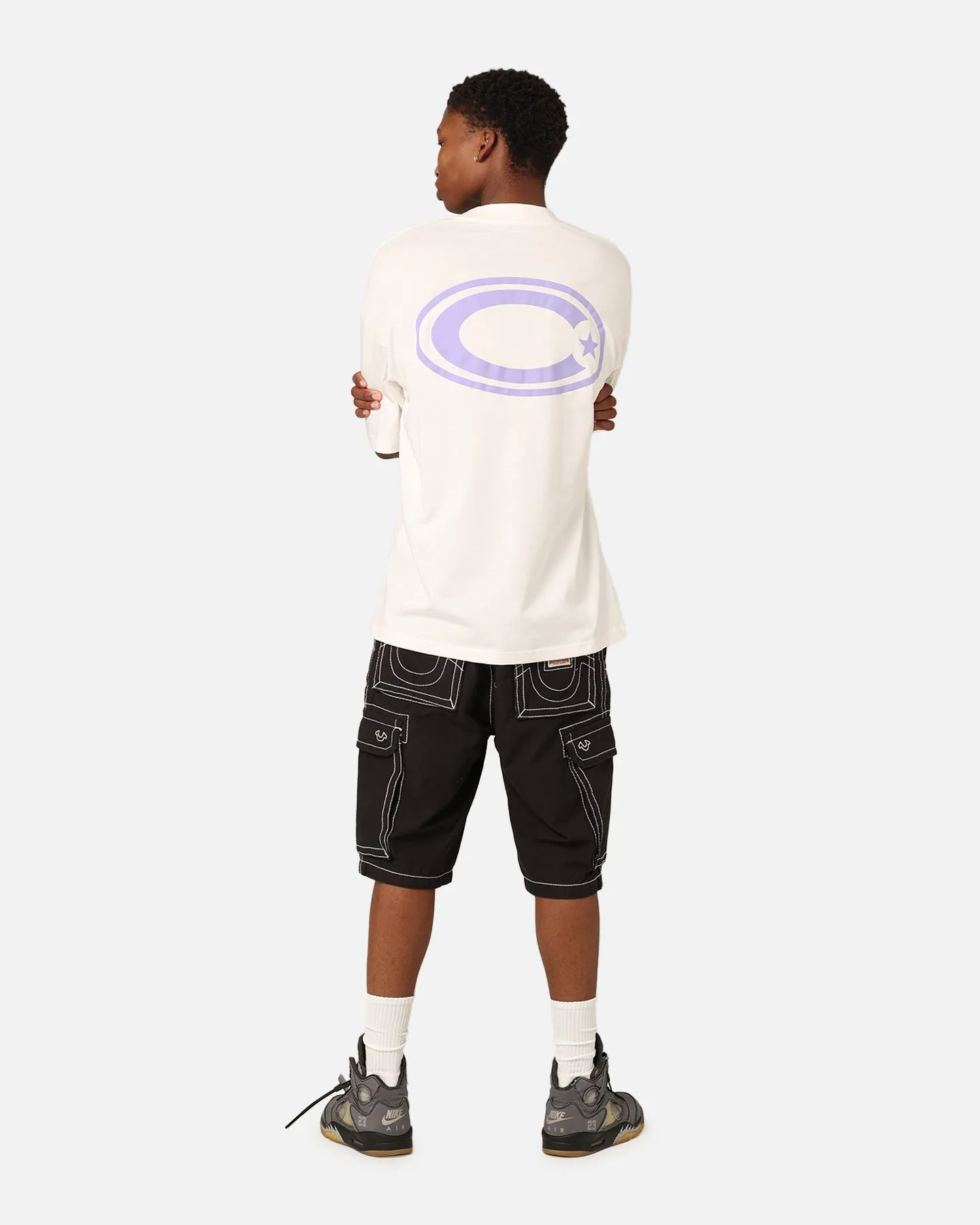 Casual Fashion Carre C-Star T-Shirt Off White