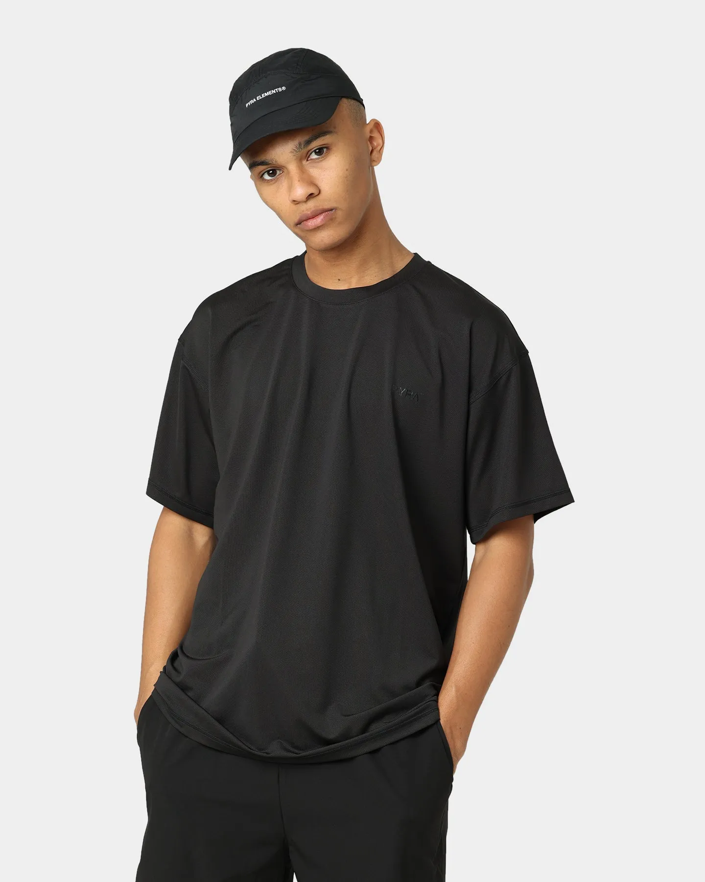 Pyra Nero Sports T-Shirt Black Bold Comfort Versatile and Comfortable