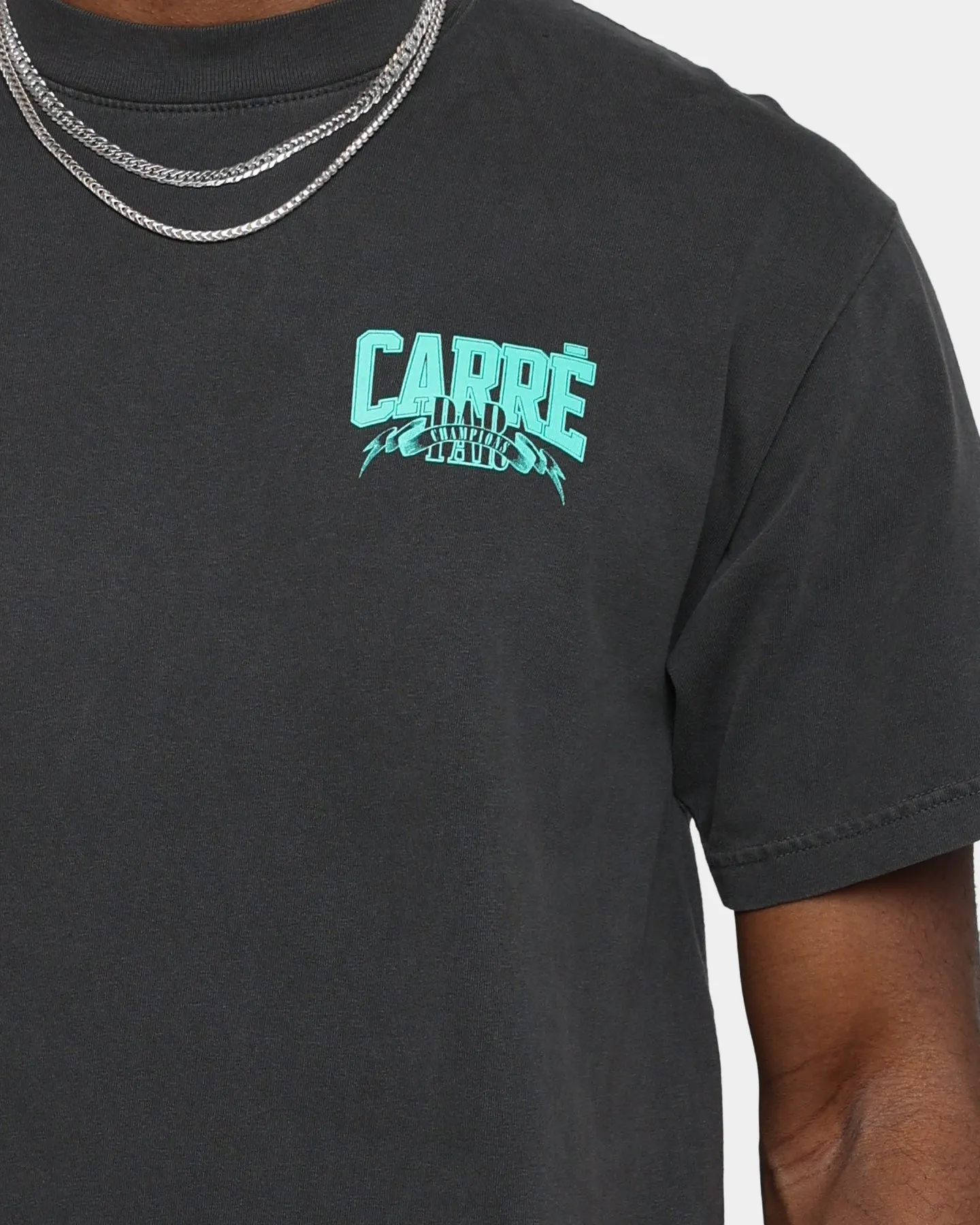 Carr?? Banner Vintage T-Shirt Washed Black Urban Style Trend Comfortable Wear