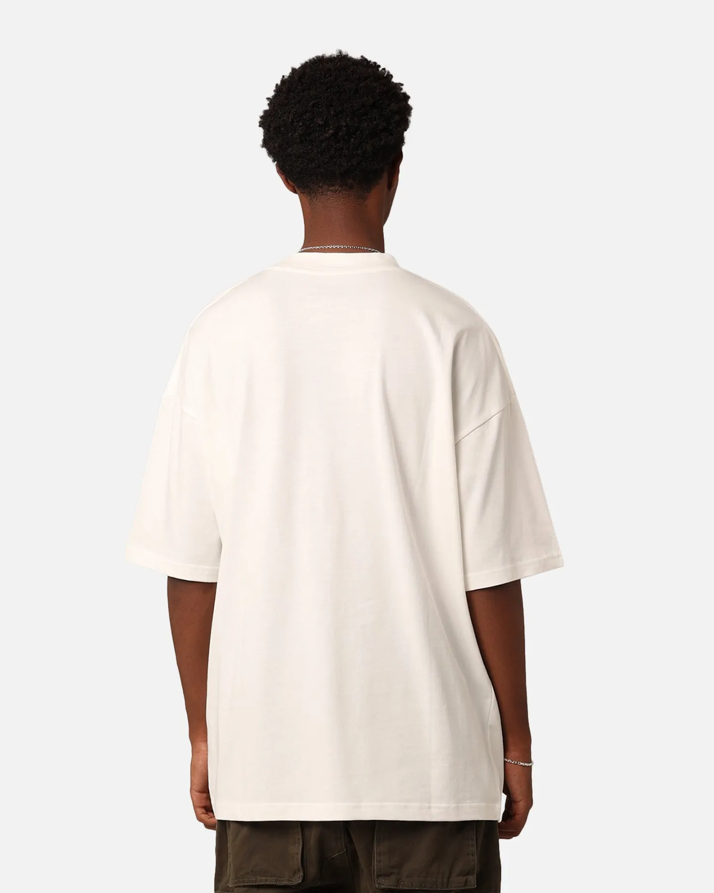 Fashionable Layer Carre Savate Club T-Shirt Off White