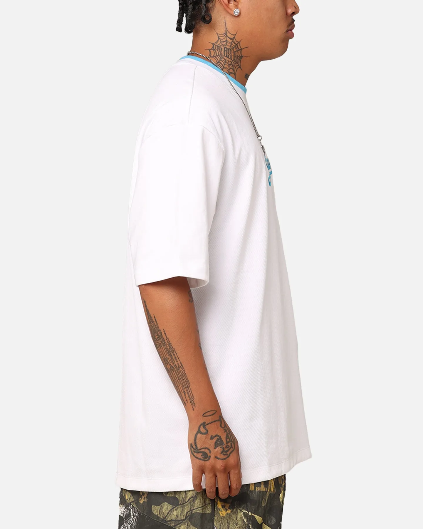 Seasonal Trend NoSideSeam Jordan Flight MVP T-Shirt White/Dark Powder