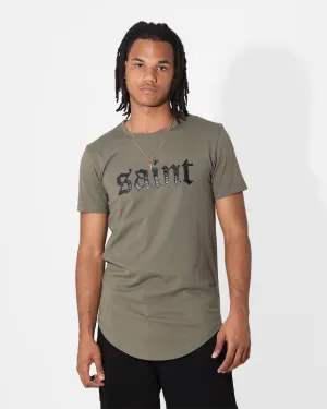Versatile Design Saint Morta Cambronne Snake El Duplo T-Shirt Khaki Green