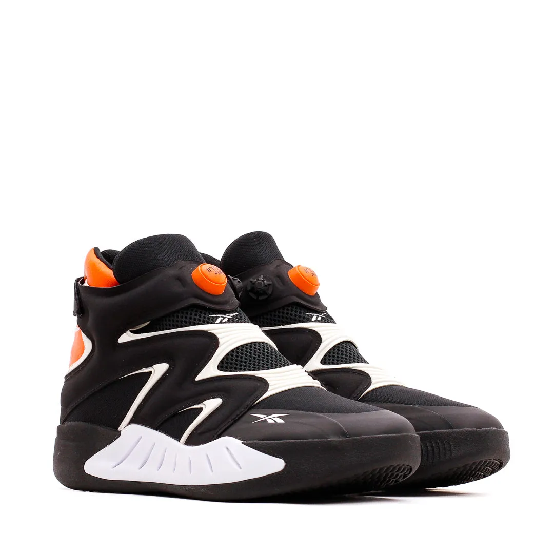 Compression Molded Midsole Reebok Classics Basketball Men Instapump Fury Zone Black White G55140