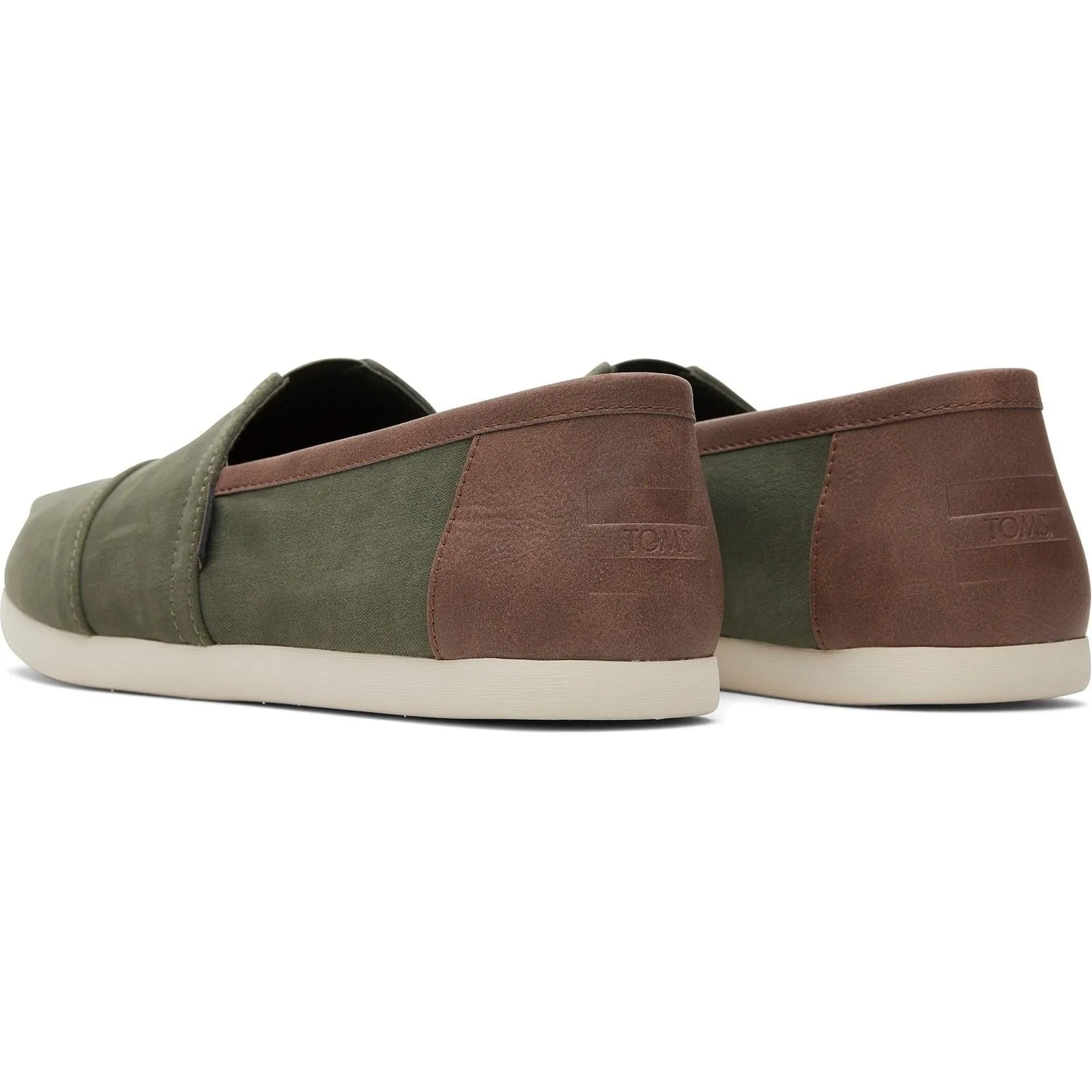 TOMS Mens Alpargata Classic Shoe Dark Sage Joy Step Harbor Mood