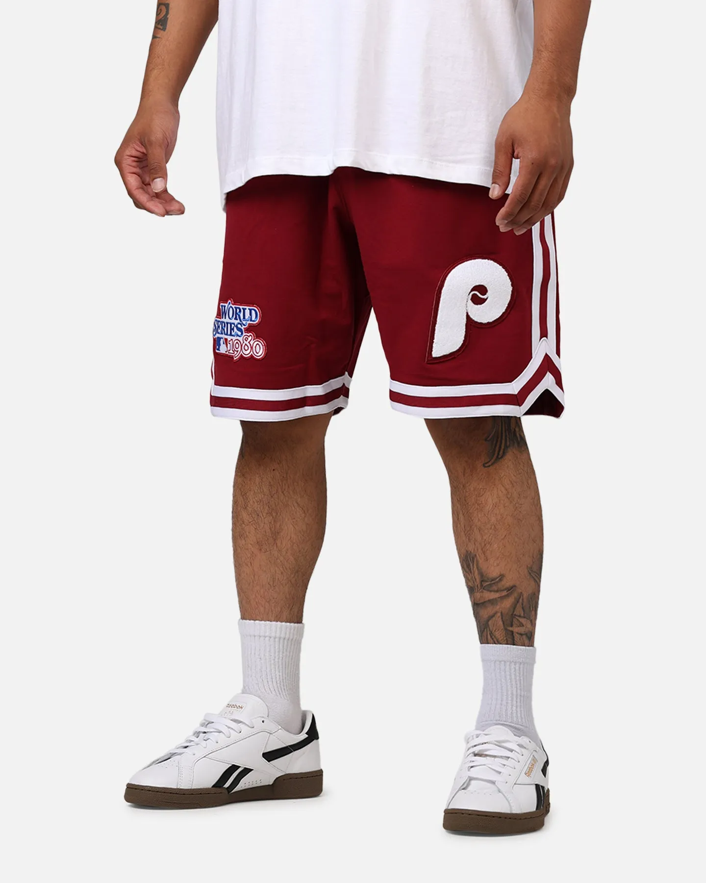 Double Layered Reinforcement New Era Philadelphia Phillies 'Logo Select Official Team Colors' Shorts OTC
