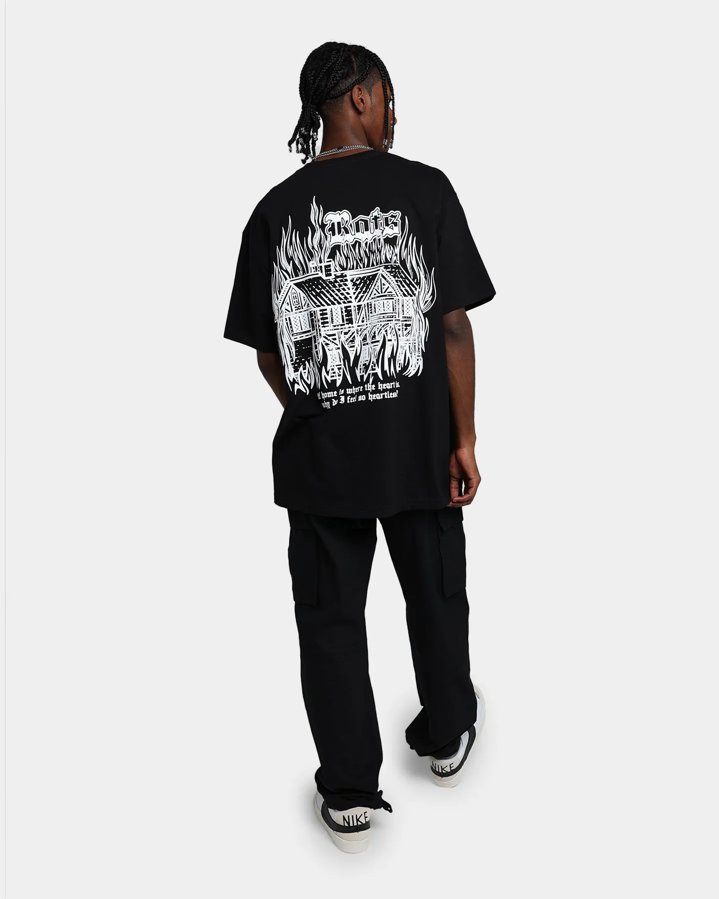 easy to pair Relax Comfort Style Rats Get Fat Rats Heartless T-Shirt Black