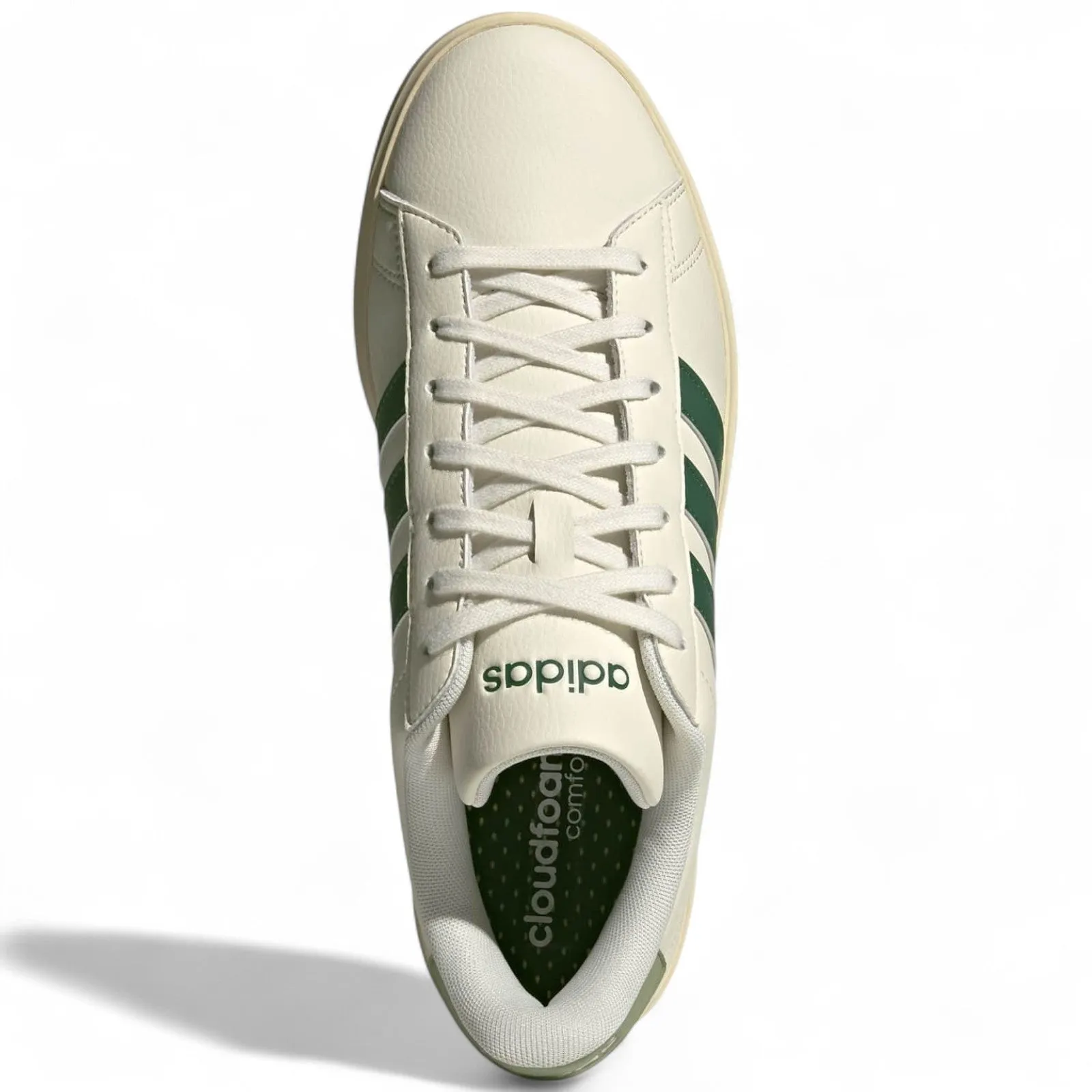 adidas Grand Court 2.0 Mens Regular-Fit Lace Sneakers Palm Base