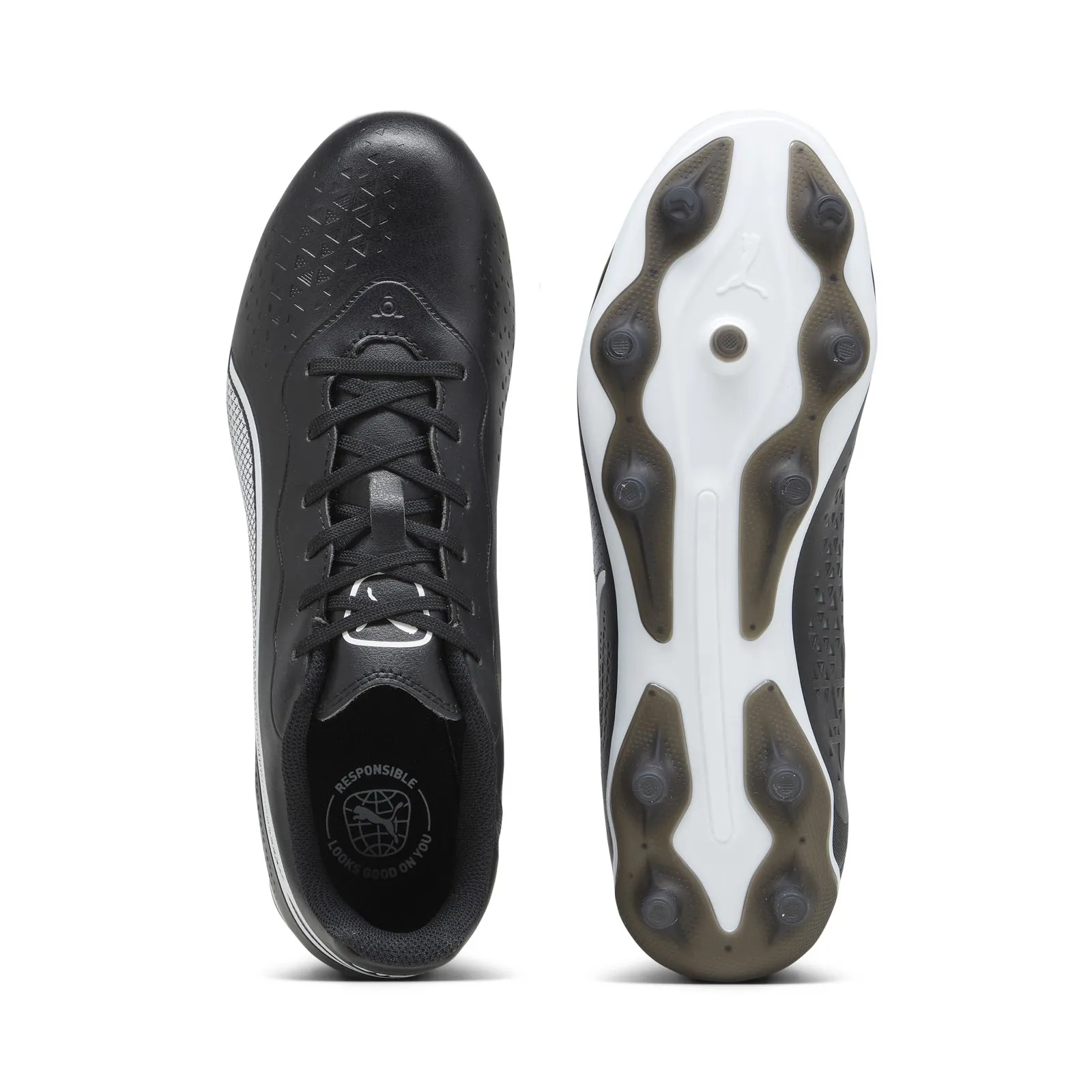 Versatile Shoes Lightweight Skeleton Puma King Match Firm-Ground Football Boots
