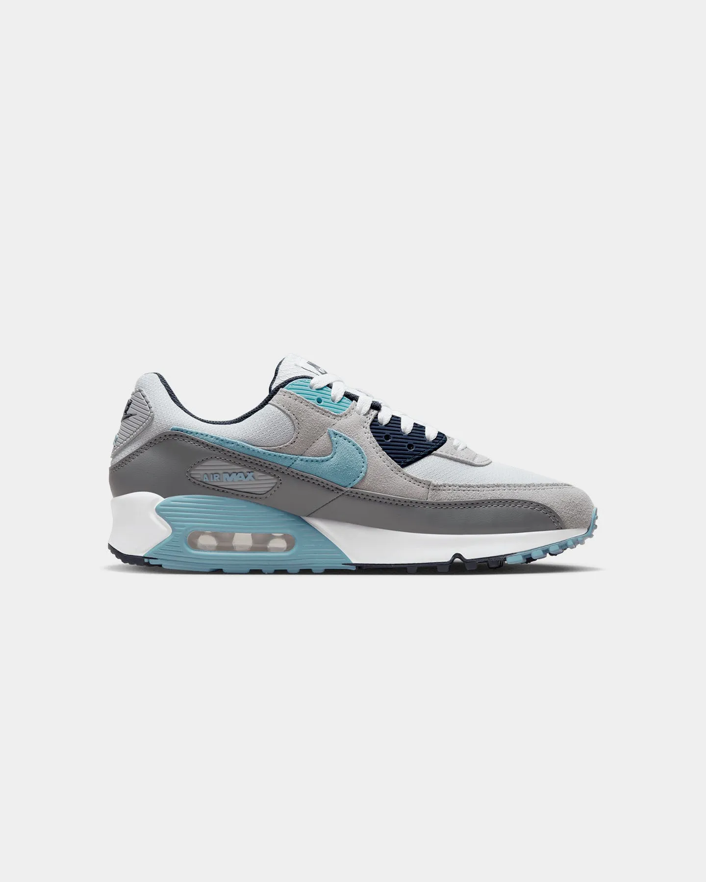 Rain Guard Street Ball Nike Air Max 90 Pure Platinum/Worn Blue-Obsidian