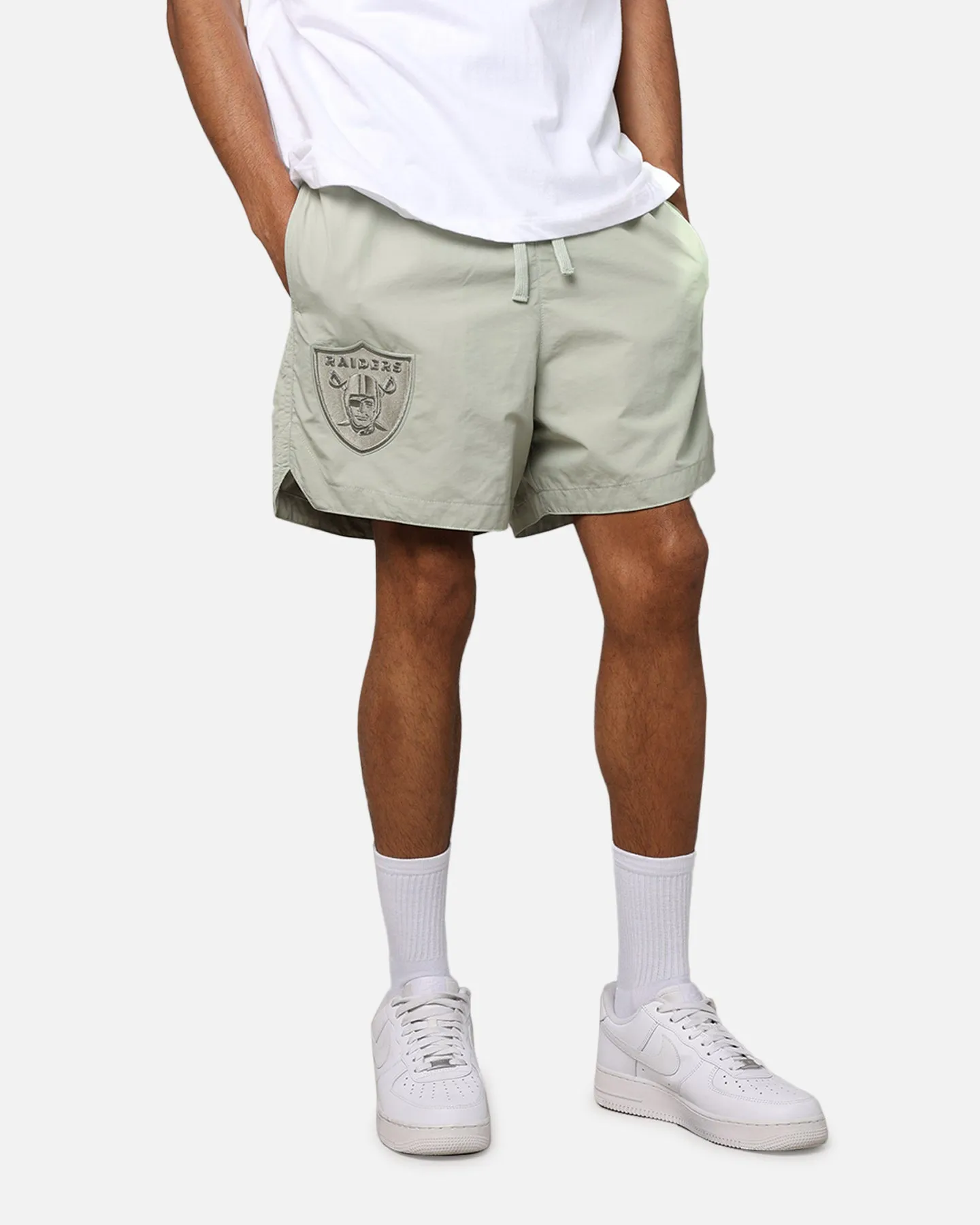 Wrinkle resistant fabric ski wear Pro Standard Las Vegas Raiders Neutral 2.0 Shorts Moss