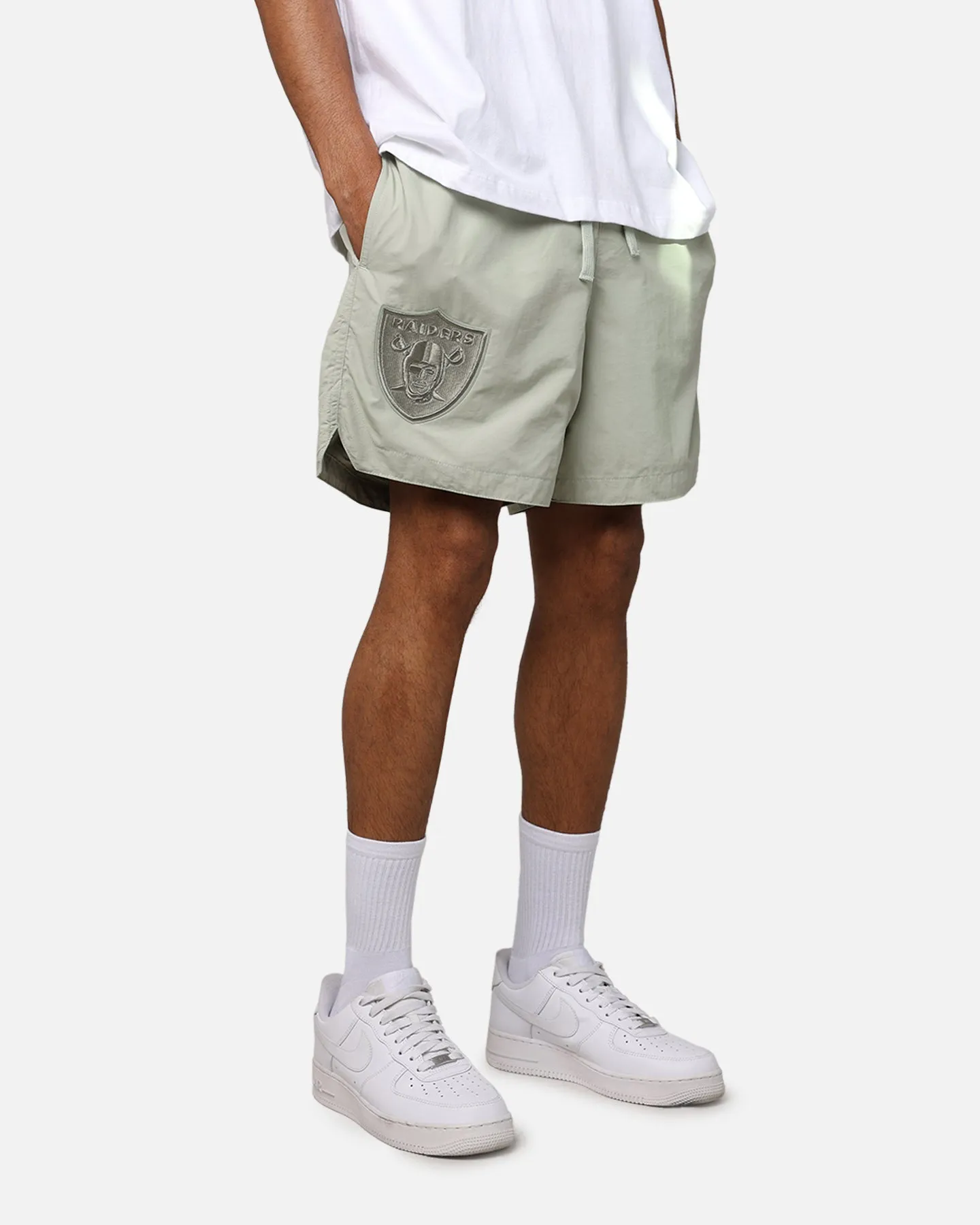 Pro Standard Las Vegas Raiders Neutral 2.0 Shorts Moss Comfortable Motion